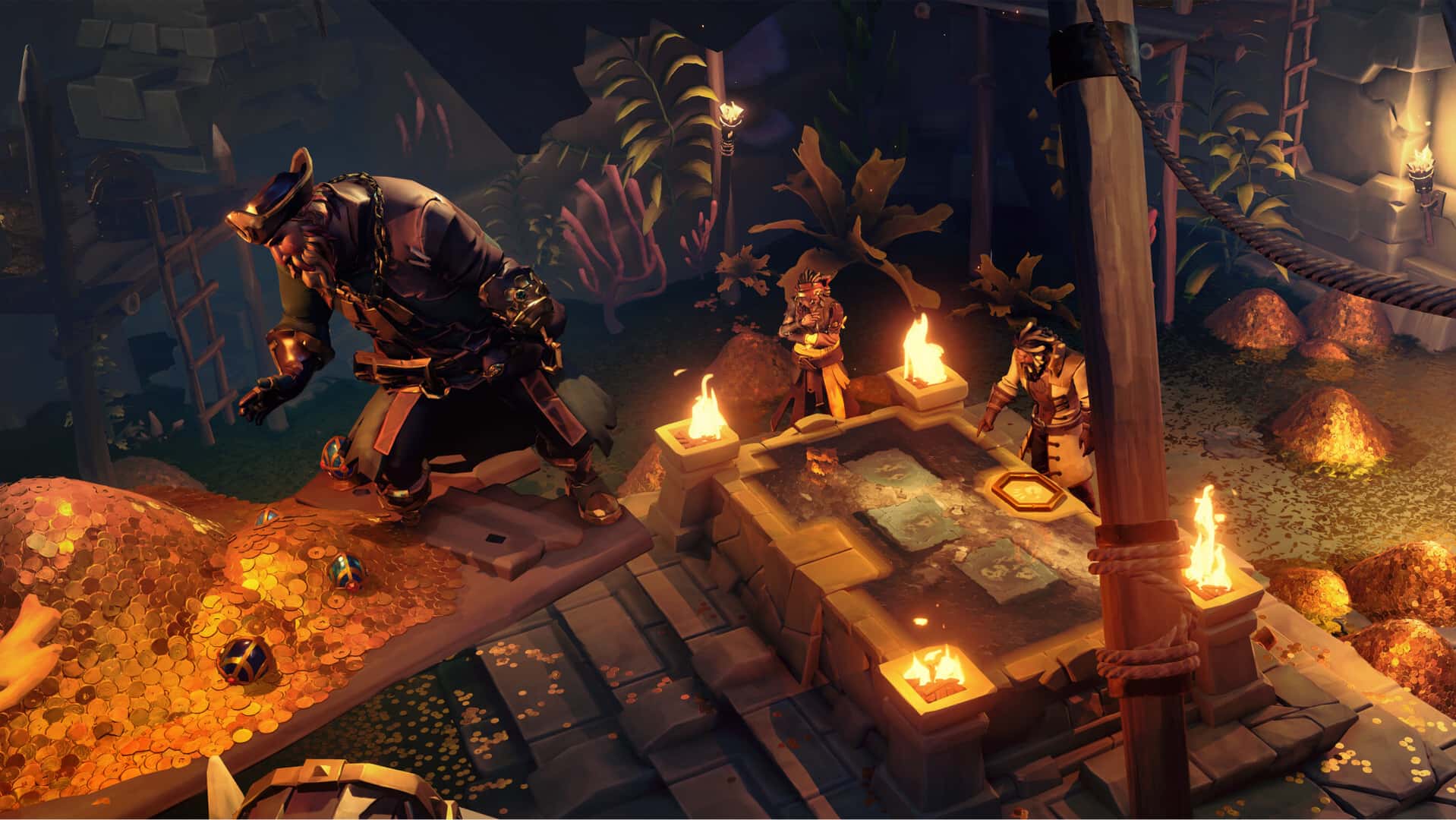 盗贼之海 Sea of Thieves 中文版插画